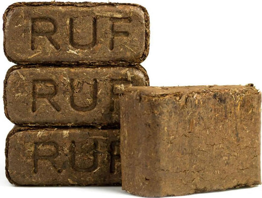 RUF Rindenbriketts Gluthalter Nachtwächter Holzbriketts, 84 x 12kg Briketts, 1000kg Palette