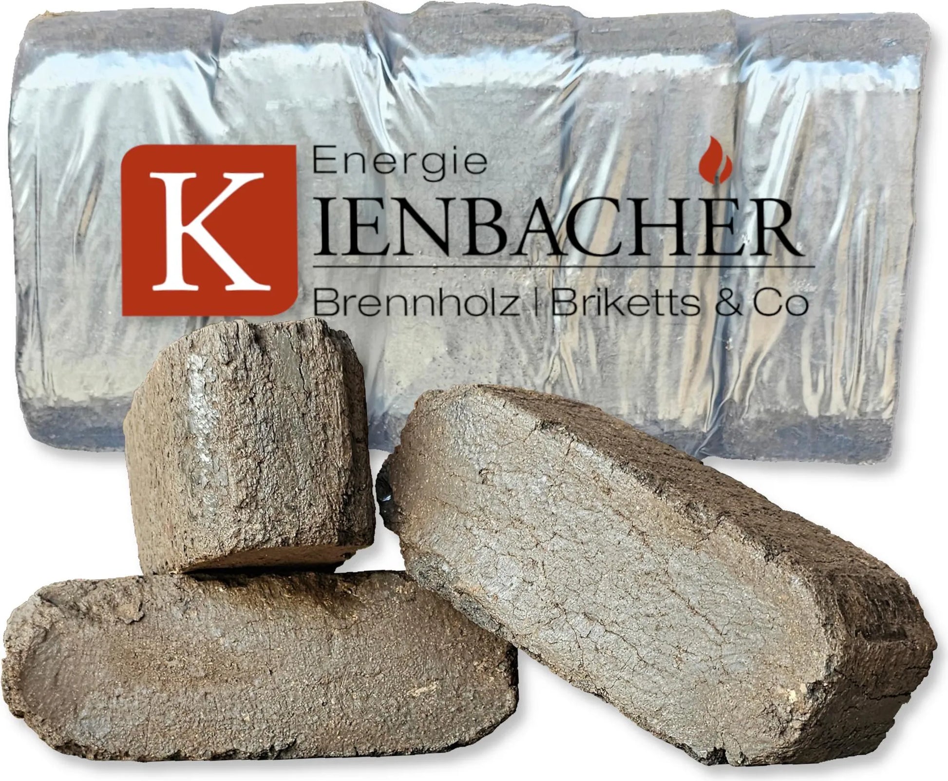 300 kg Torf Briketts Hartholzbriketts Torfkohle Naturkohle aus hochreinem Torf – 30 x 10 kg Torfbrikett auf Palette – Energie Kienbacher