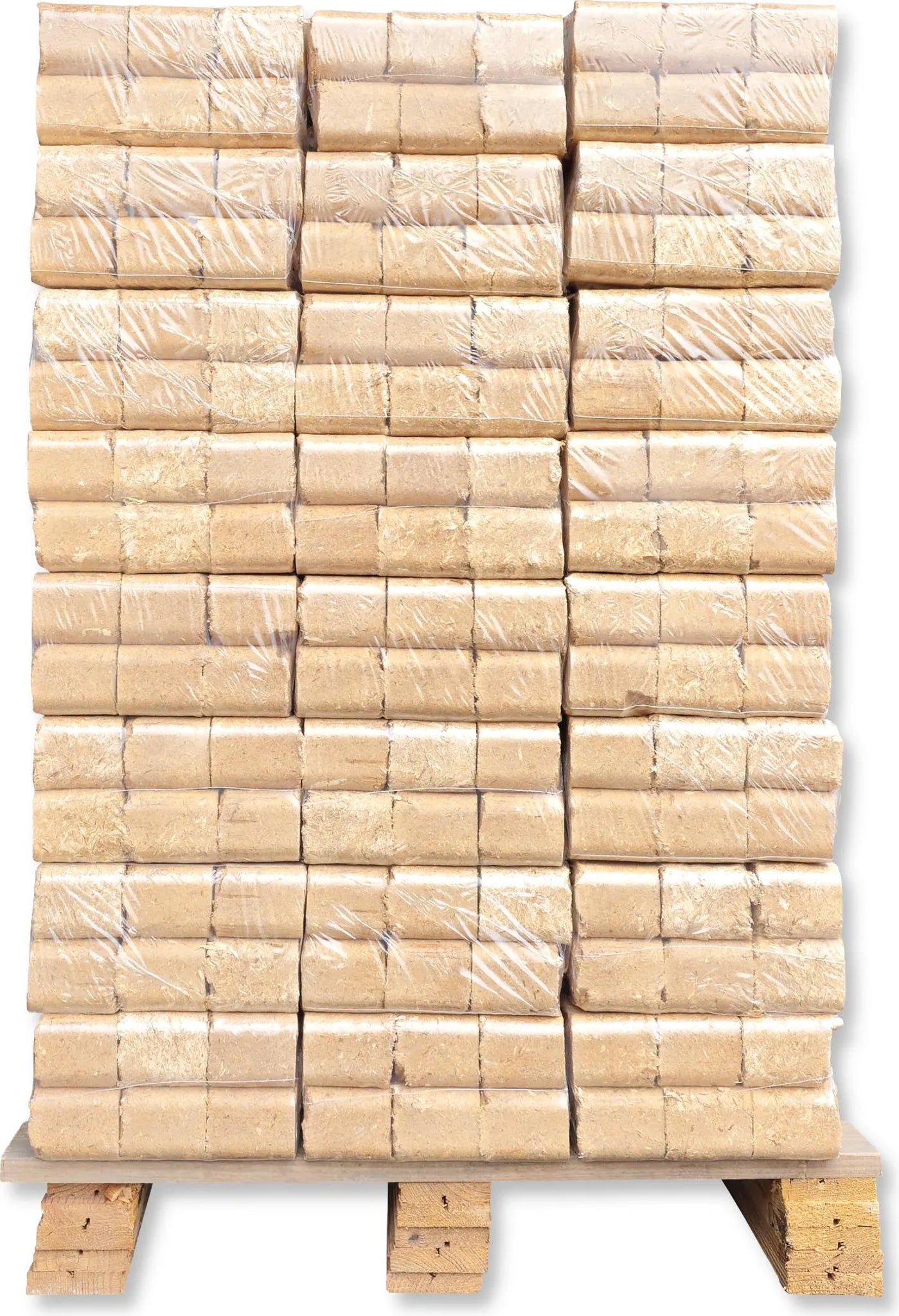 960 kg RUF ÖKO Briketts !SONDERAKTION! Mischholzbriketts Bavaria – 96 x 10 kg Holzbrikett auf Palette