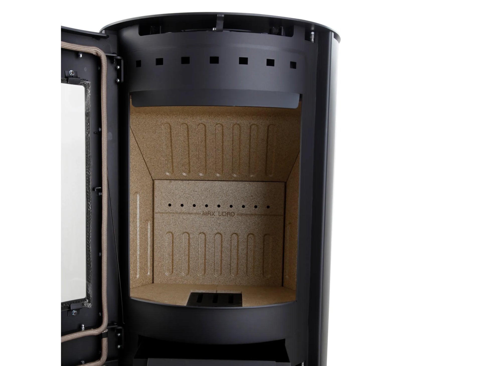 Aduro Kaminofen 9 Stahl-Verkleidung Schwarz 6 kW EEK: A+