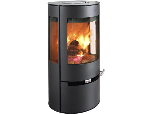Aduro Kaminofen 9 Stahl-Verkleidung Schwarz 6 kW EEK: A+
