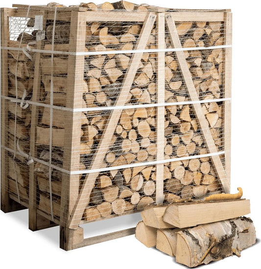 Heizfuxx Brennholz Birke 25 cm 1 RM 500kg