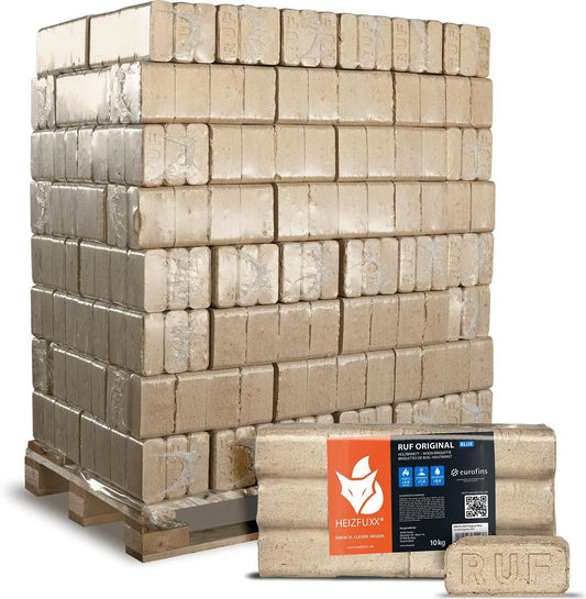 Heizfuxx RUF Original Blue 10kg x 96 Gebinde 960kg Palette
