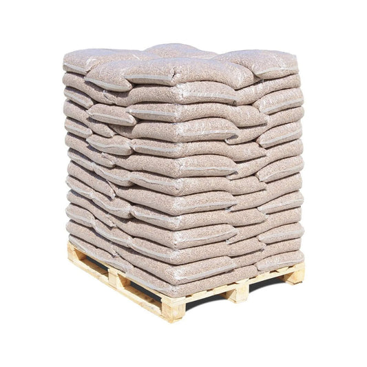Holzpellets Hartholz Eiche, Pellets, Hartholzpellets ENplusA1 6mm, 65x15kg Sackware ,975kg Palette