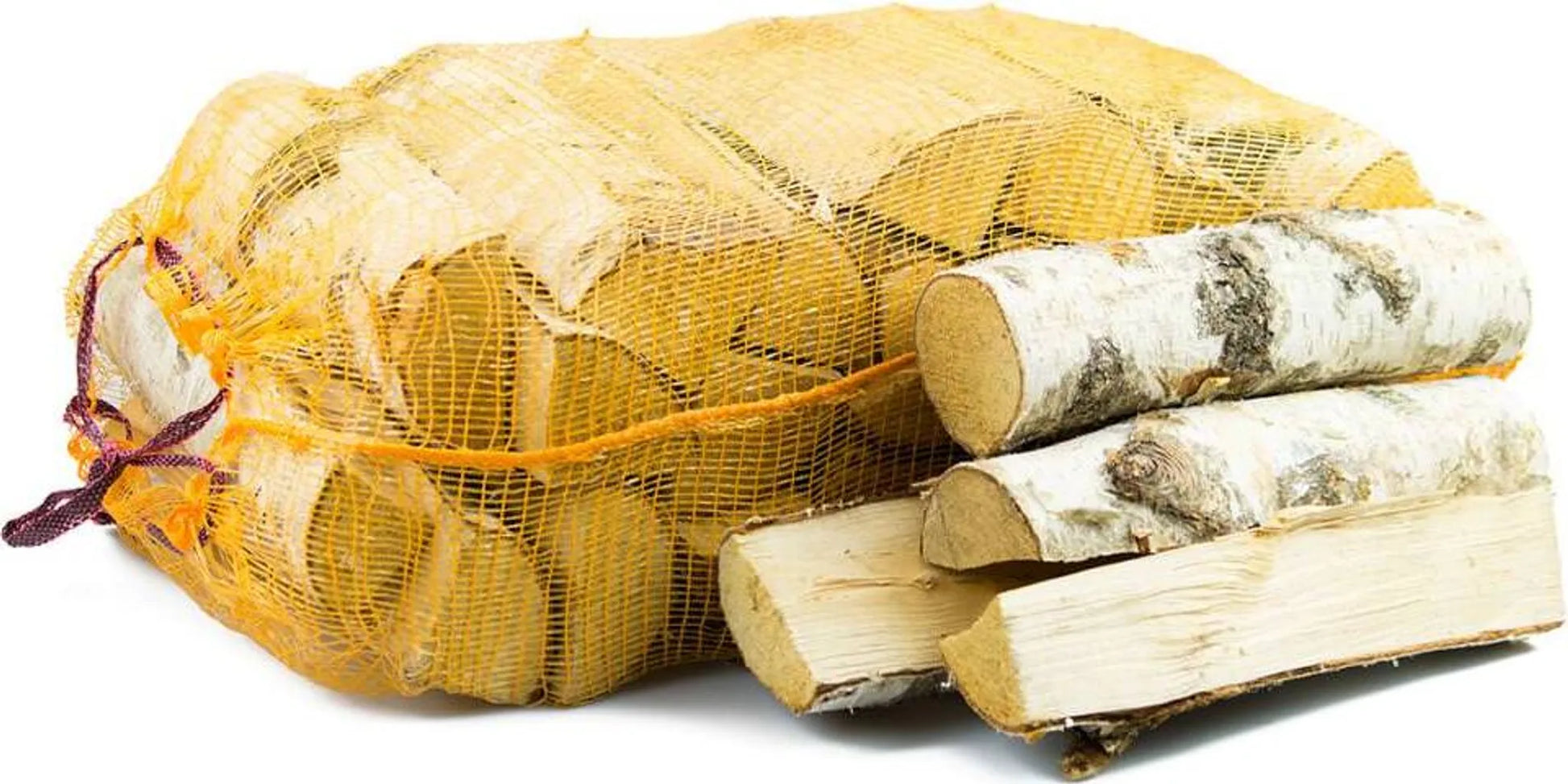 Kaminholz Brennholz Birke 28cm, ofenfertig, 36 x 40l Sack, ca. 1,1RM