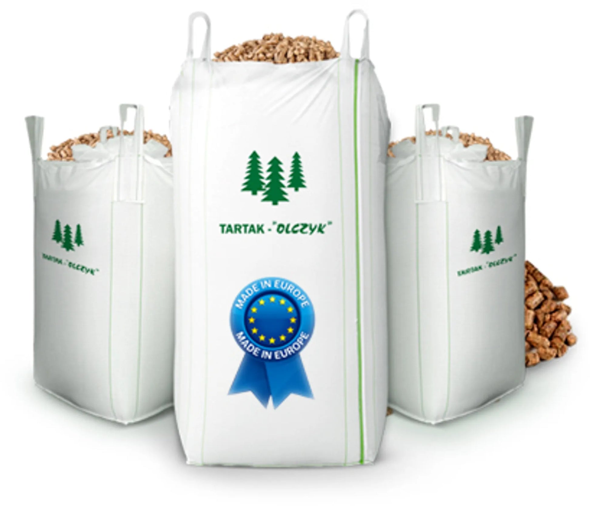 Olczyk Pelletpalette 65 Säcke 975 kg er Holzbrennstoff