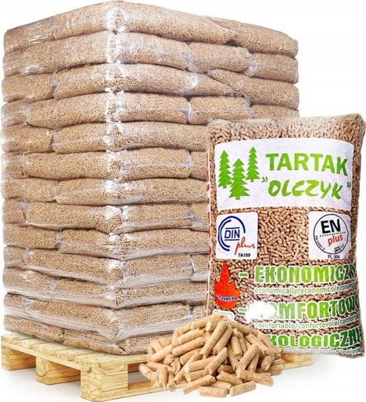 Olczyk Pelletpalette 65 Säcke 975 kg er Holzbrennstoff