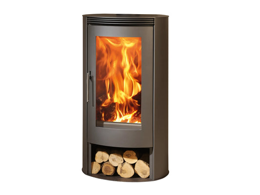 Panadero Delta EcoDesign Pano Kaminofen Stahl Schwarz 8 kW