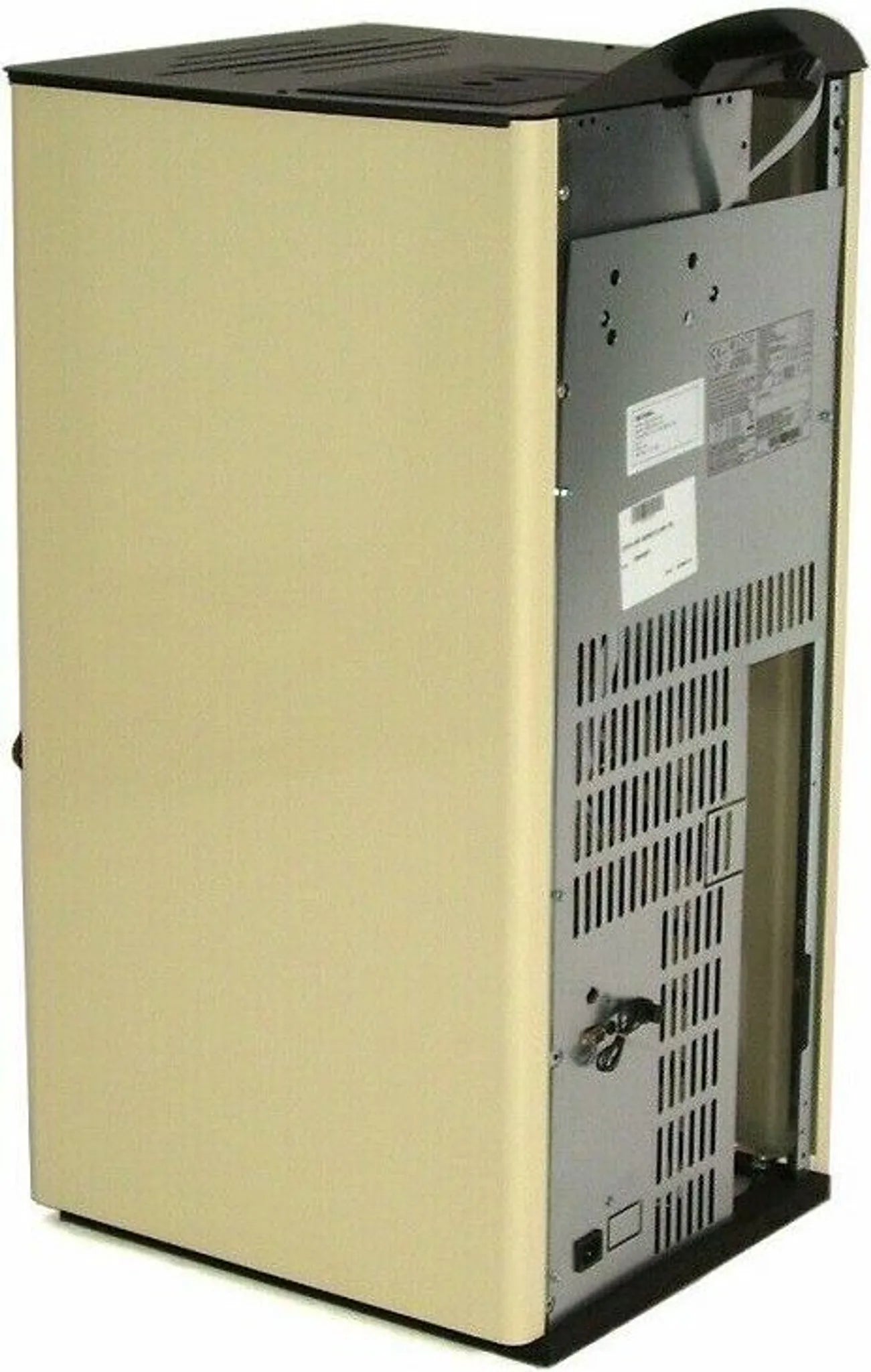 Pelletofen 9,5kW Pelletkamin Pelletheizung Kaminofen A+ Holzofen elfenbein 56301