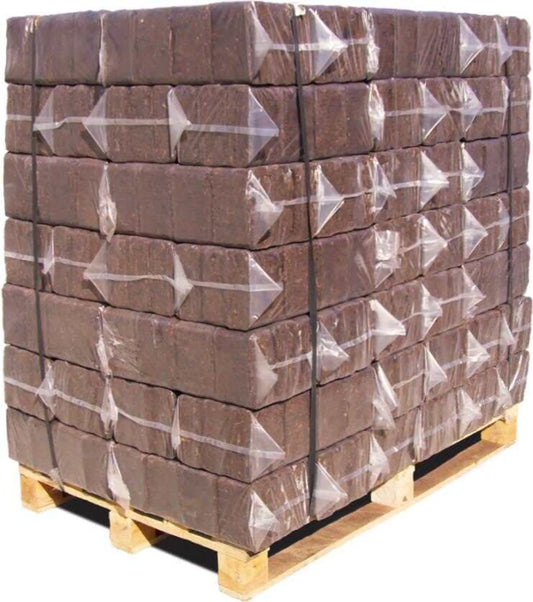 RUF Rindenbriketts Gluthalter Nachtwächter Holzbriketts, 84 x 12kg Briketts, 1000kg Palette
