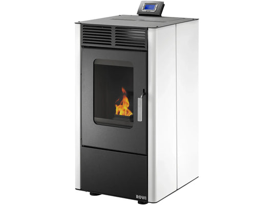 Rowi Pelletofen Modesto Weiß 6 kW EEK: A+